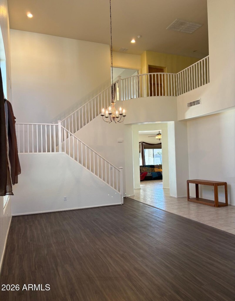 Freshly Painted Living/Dining Room