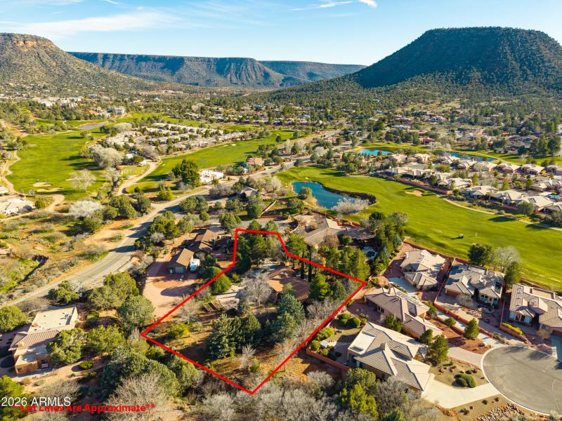 Approximate lot lines