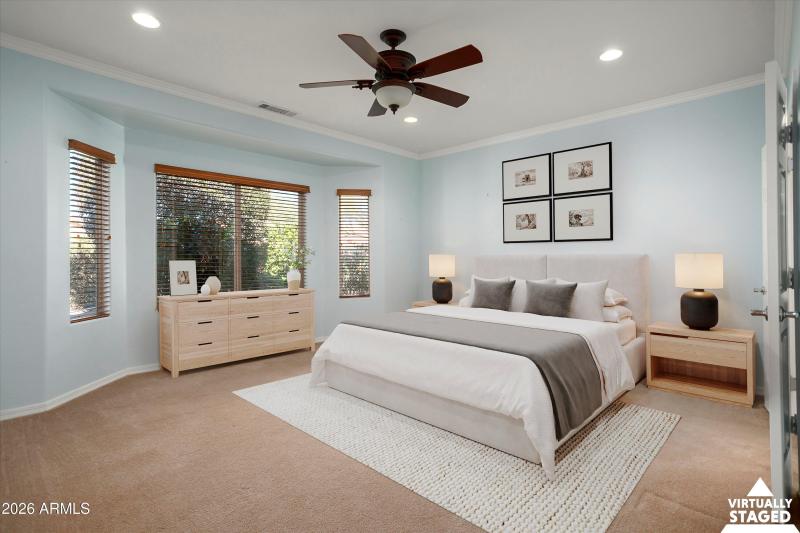 26-Primary Bedroom - Staged