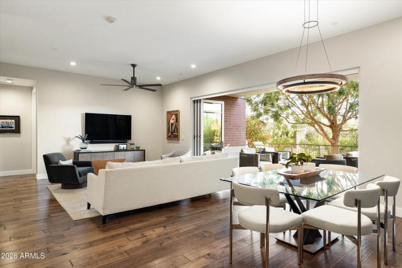 Fantastic living room open to outdoors