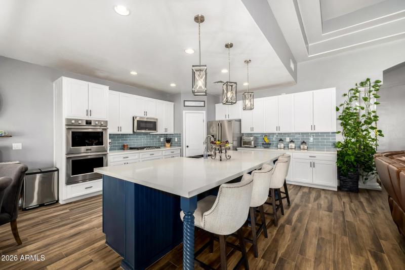 Incredible Kitchen with massive island