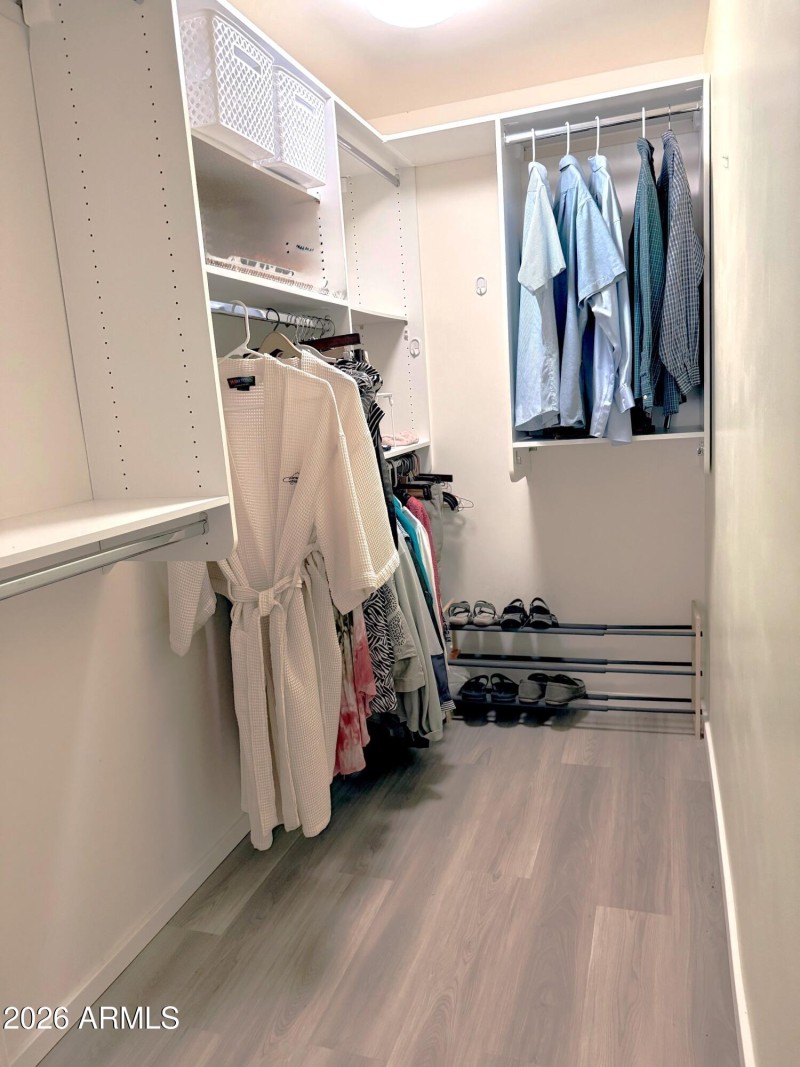 Master Walk in Closet