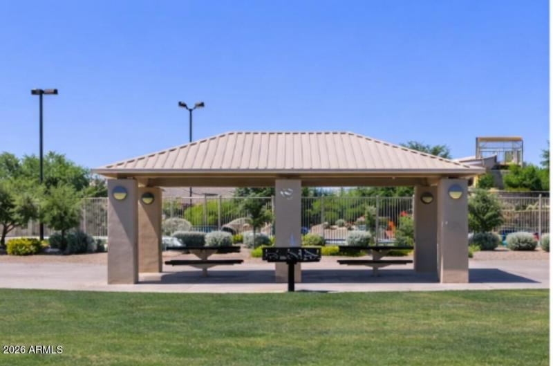 Barbecue Area & Tables For Residence Use