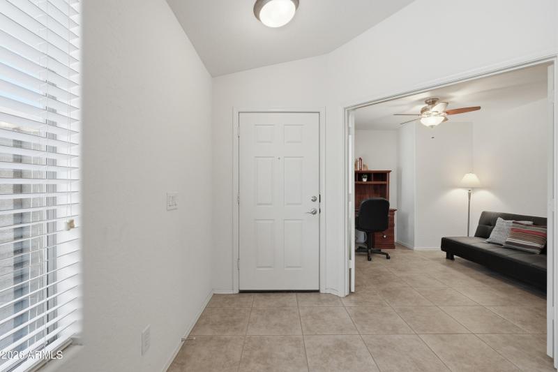 Interior Entryway + Private Den