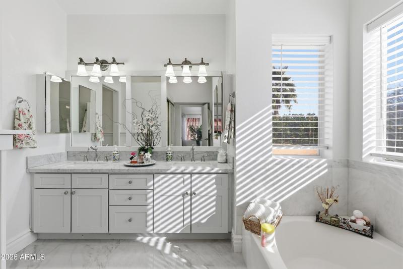 Main room vanity area