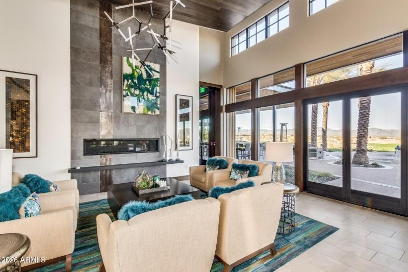 Grand Living Room Sitting Area