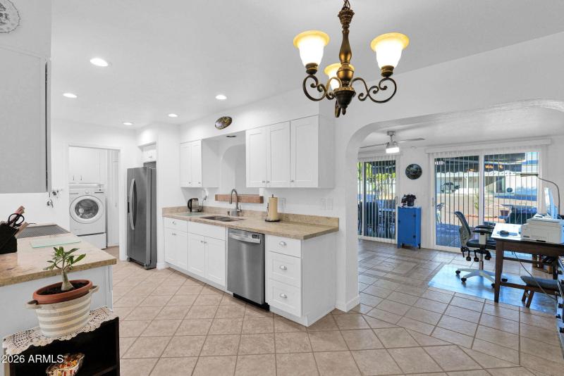 Kitchen to Family Room