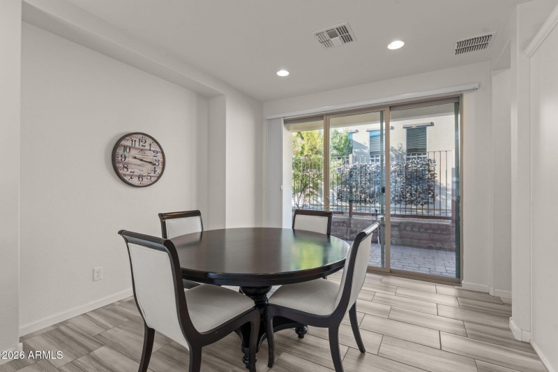 Large dining area
