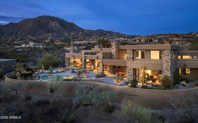 Elevated Rear View NW