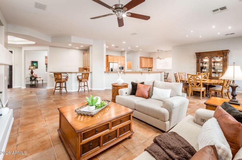 Great Room and Dining Room