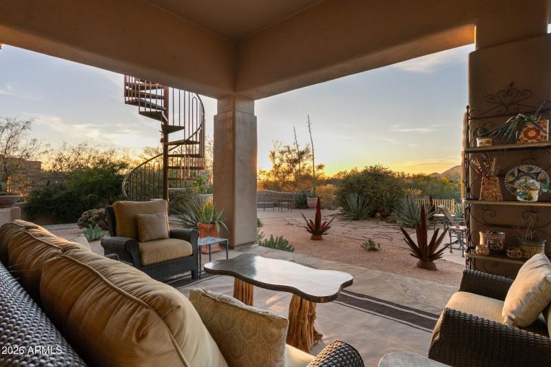 Staircase to Viewing Deck