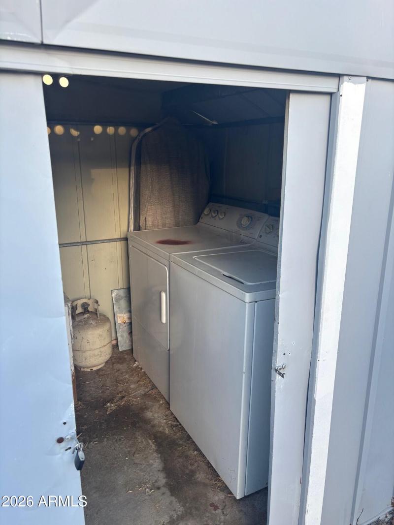 Shed Laundry by Workshop