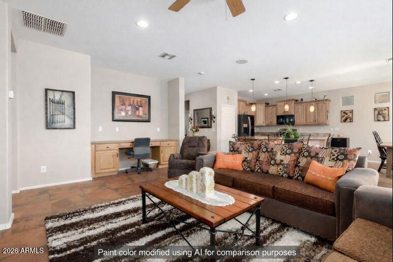 AI painted living room for comparison 2