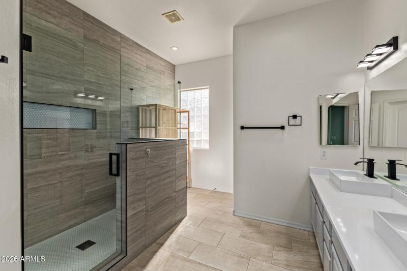 Fully Remodeled Master Bathroom