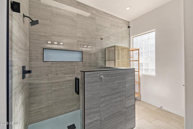 Fully Remodeled Master Bathroom