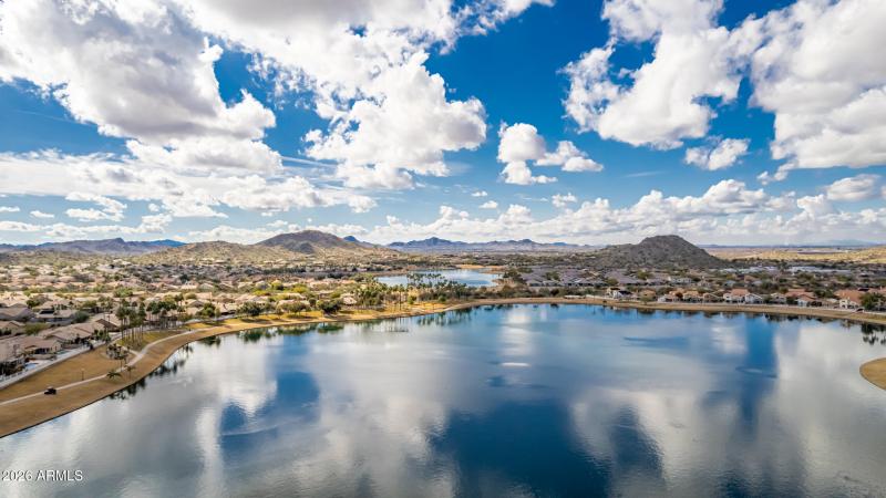 South Lake looking toward North Lake