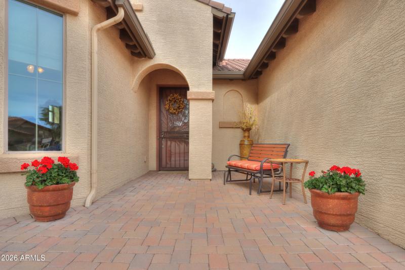 Paver entry & security door