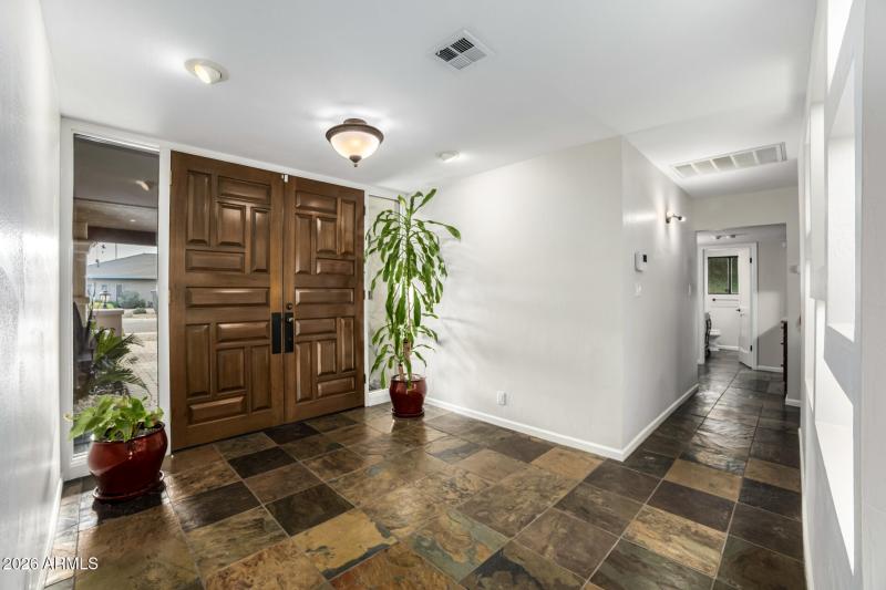 Large and welcoming foyer