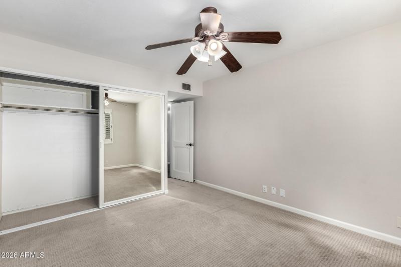 Large closet in bedroom 3.