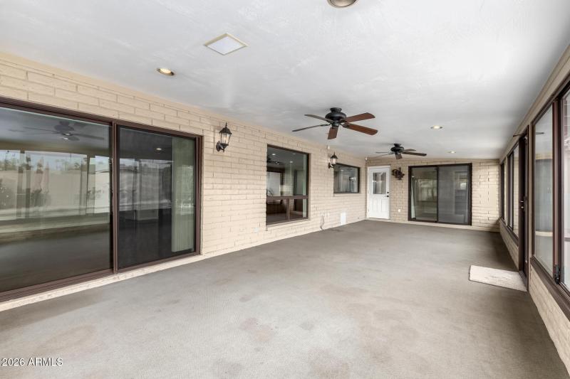 Arizona Room Square Footage not included