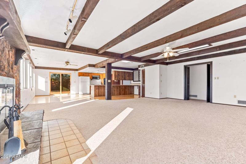 Great room/living room/dinning room