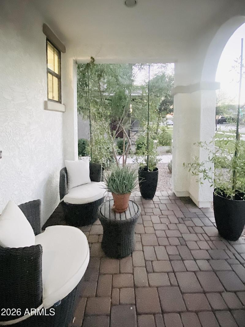 Front Porch Sitting Area
