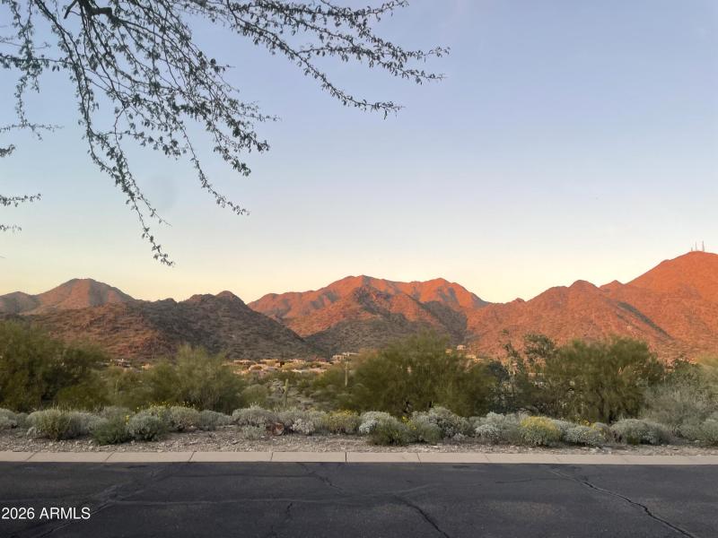 Spectacular mountain views