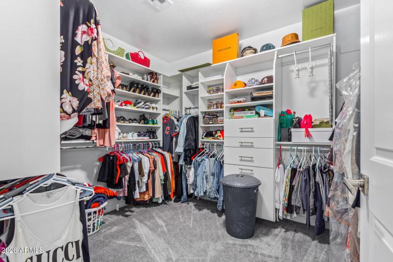 Primary Walk-in Closet