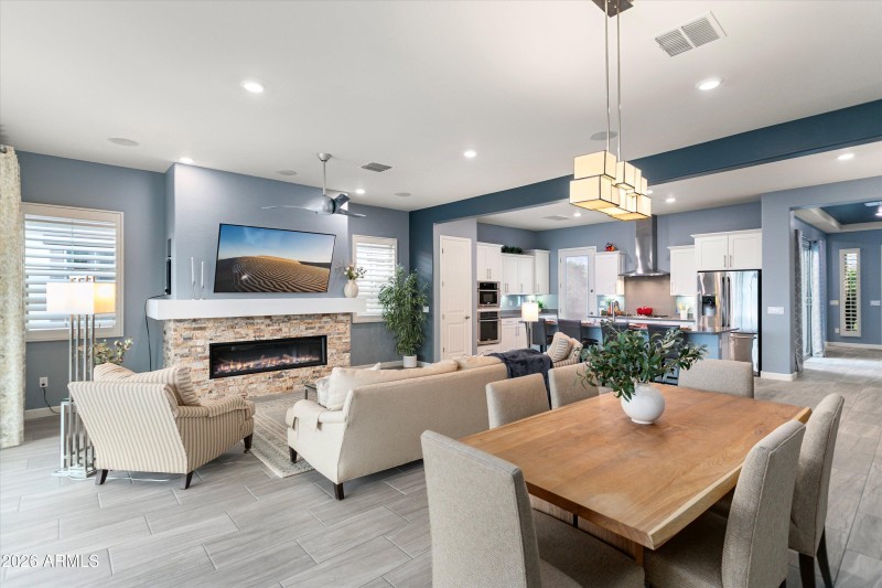 Dining Room to Kitchen