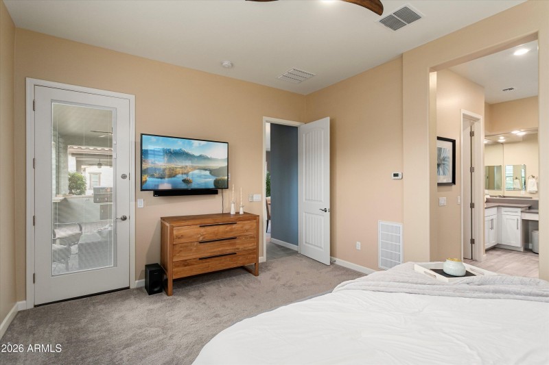 Door to Patio from Primary Bedroom