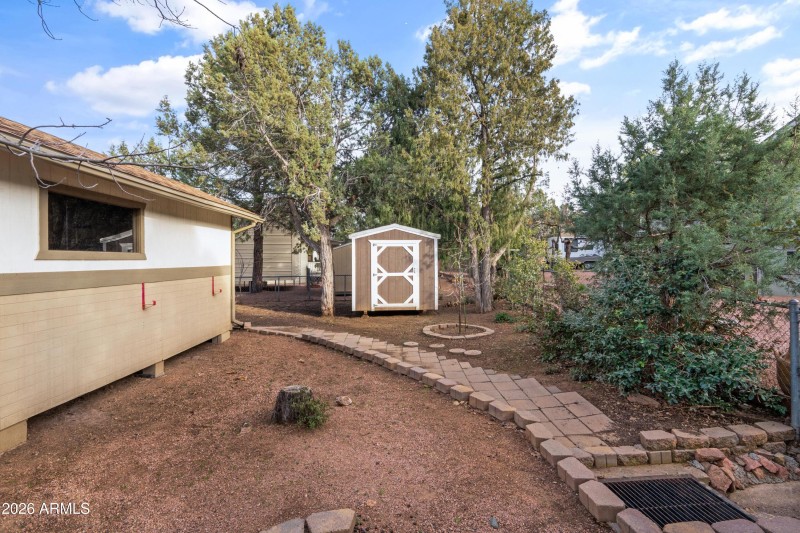 603 E Amarillo Cir garage rear shed
