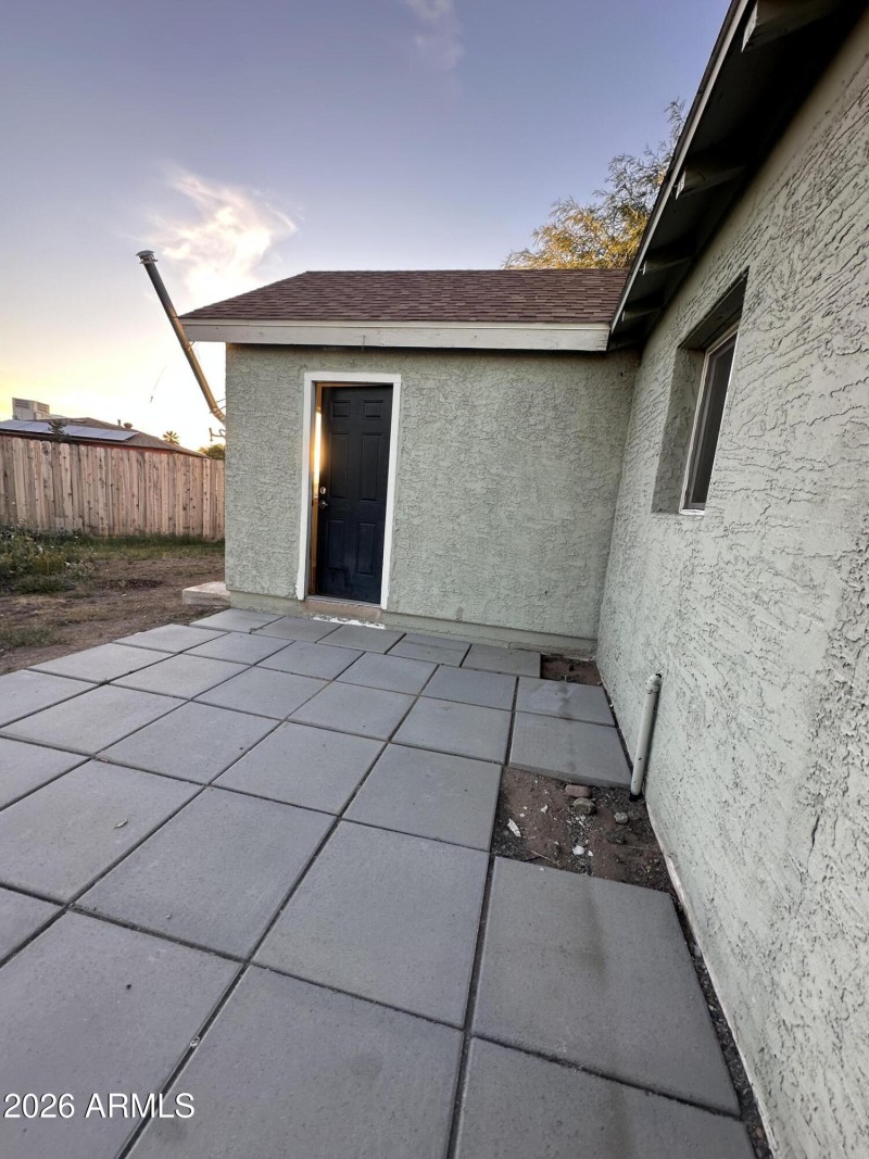 LAUNDRY ROOM OPENING