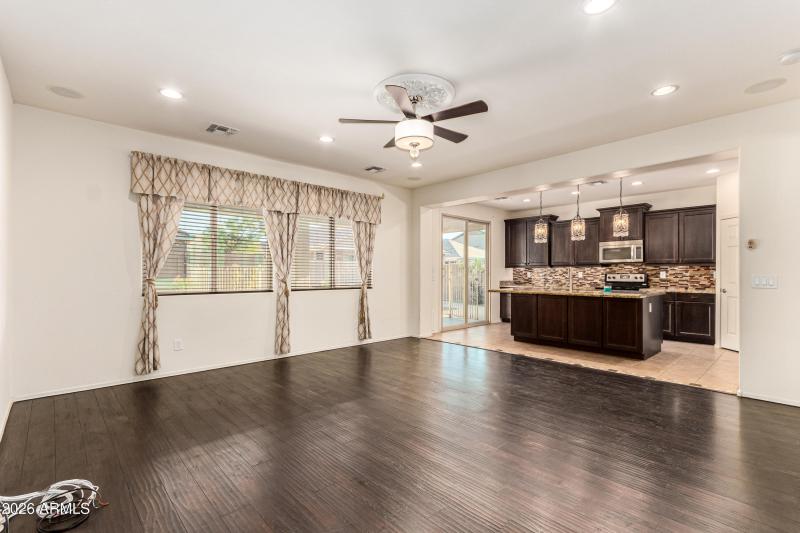 FAMILY RM TO KITCHEN