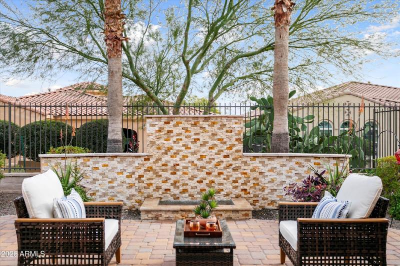 Fountain at Backyard