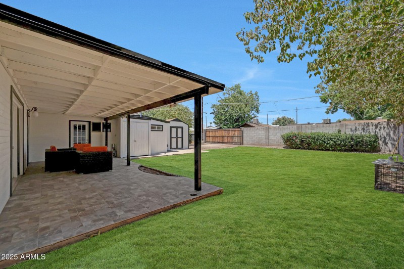 Backyard View to N.W.