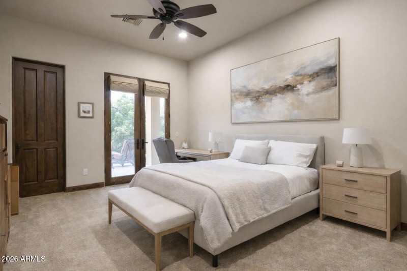 Virtually Staged Bedroom 2