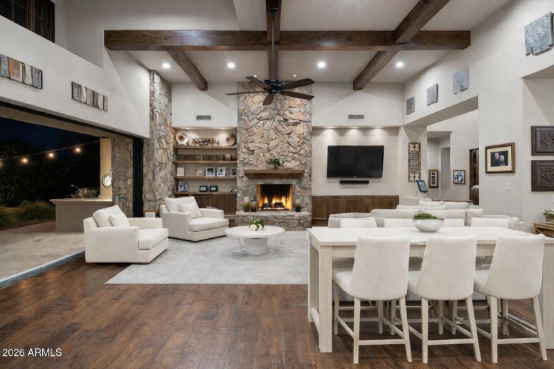 Virtual Staged Great Room