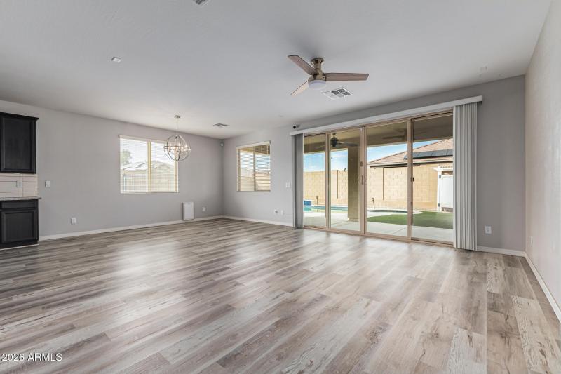 Center open patio door