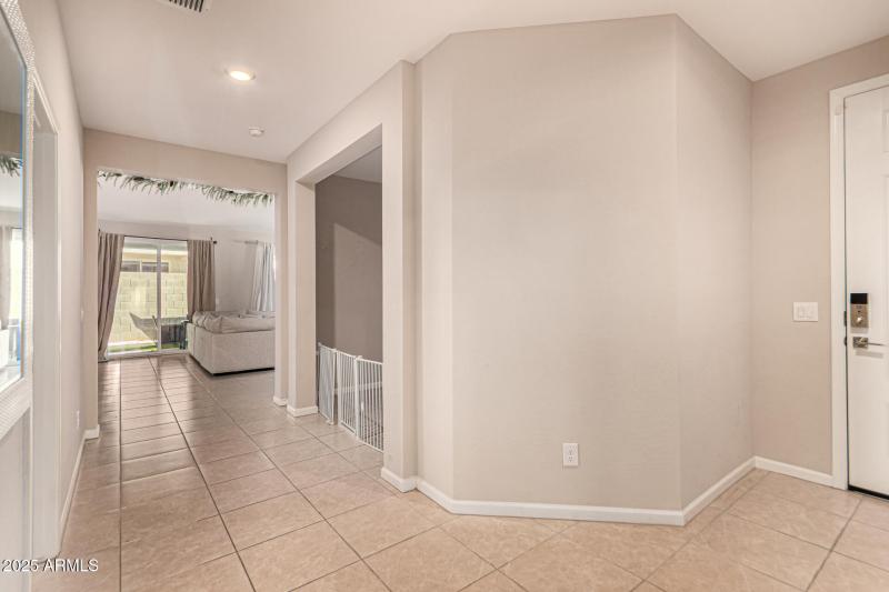 hallway to great room