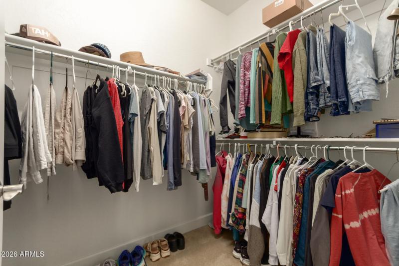 Walk in closet