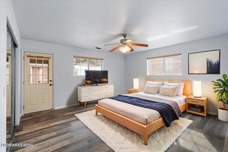 Primary Bedroom Virtually Staged