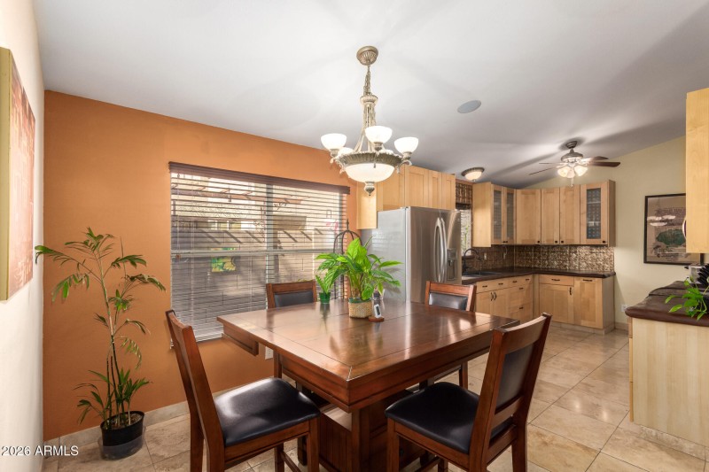 Dining Area + Kitchen