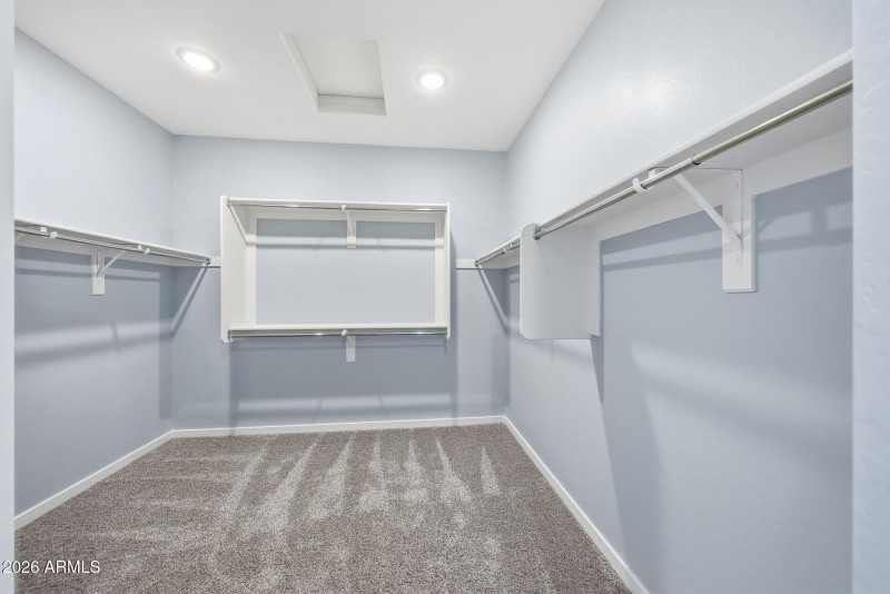 large primary closet