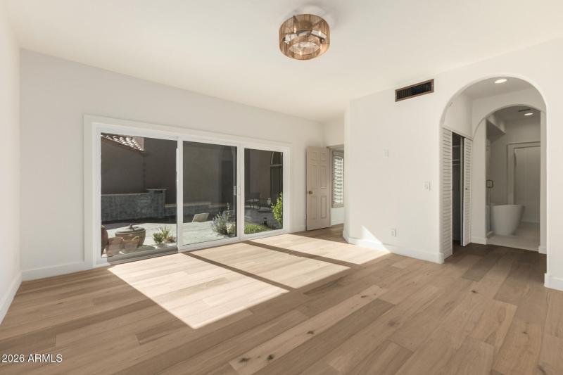 Primary Overlooking Courtyard