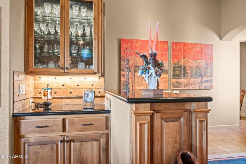 Great bar for entretaining