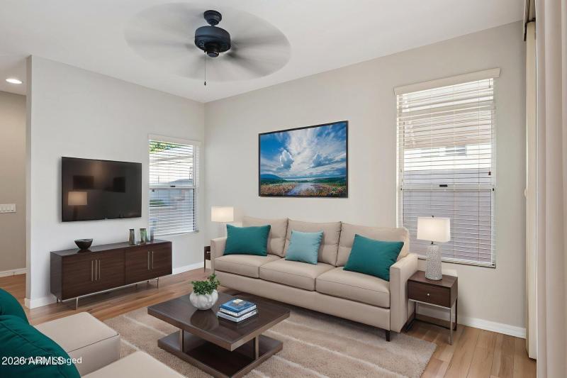 Living Room- Virtually Staged