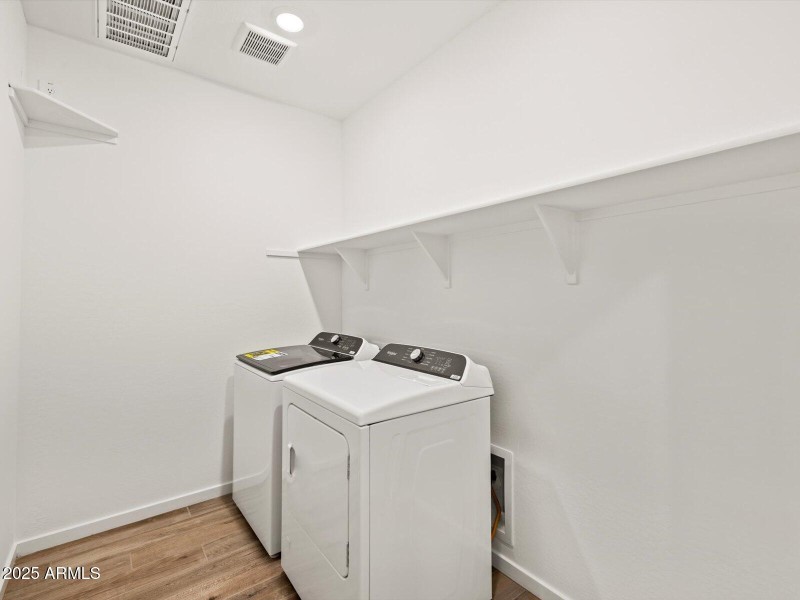 Included Washer & Dryer