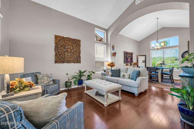 Spacious living area