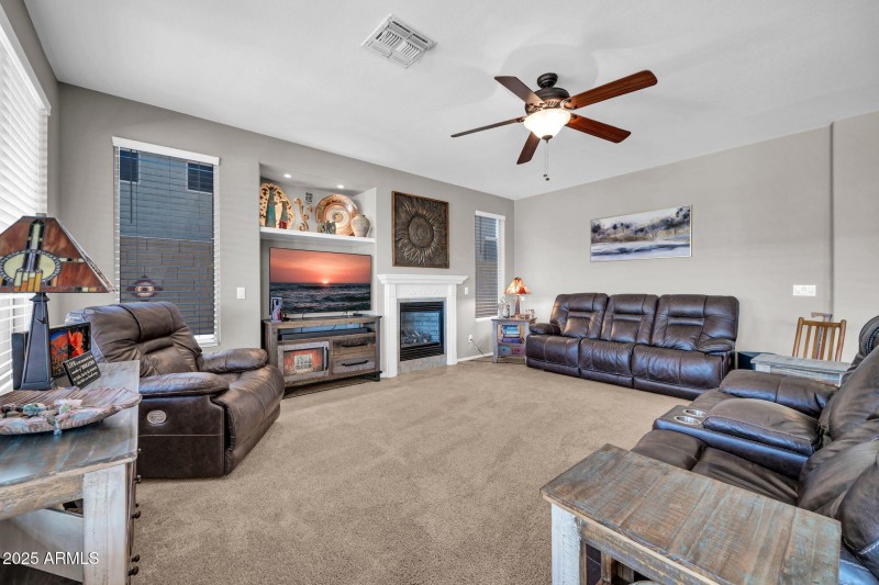 Large family room