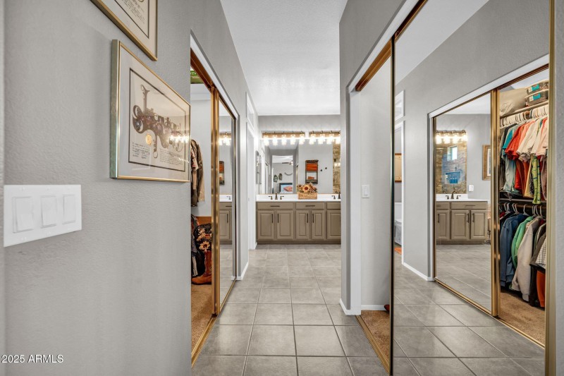 Two Spacious Primary Closets